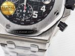 Audemars Piguet Royal Oak Offshore 42mm Black Themes Best Edition Black Dial on SS Bracelet A7750 - Görsel 15