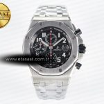Audemars Piguet Royal Oak Offshore 42mm Siyah A7750 Eta Saat - Görsel 3 - 1:1 Süper Klon Saat