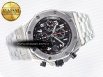 Audemars Piguet Royal Oak Offshore 42mm Black Themes Best Edition Black Dial on SS Bracelet A7750 - Görsel 8