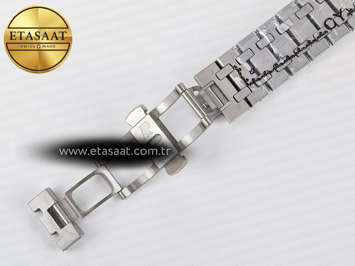 Audemars Piguet Royal Oak Offshore 42mm Panda SS TKF Best Edition White/Black Dial on SS Bracelet A7750 - Görsel 22