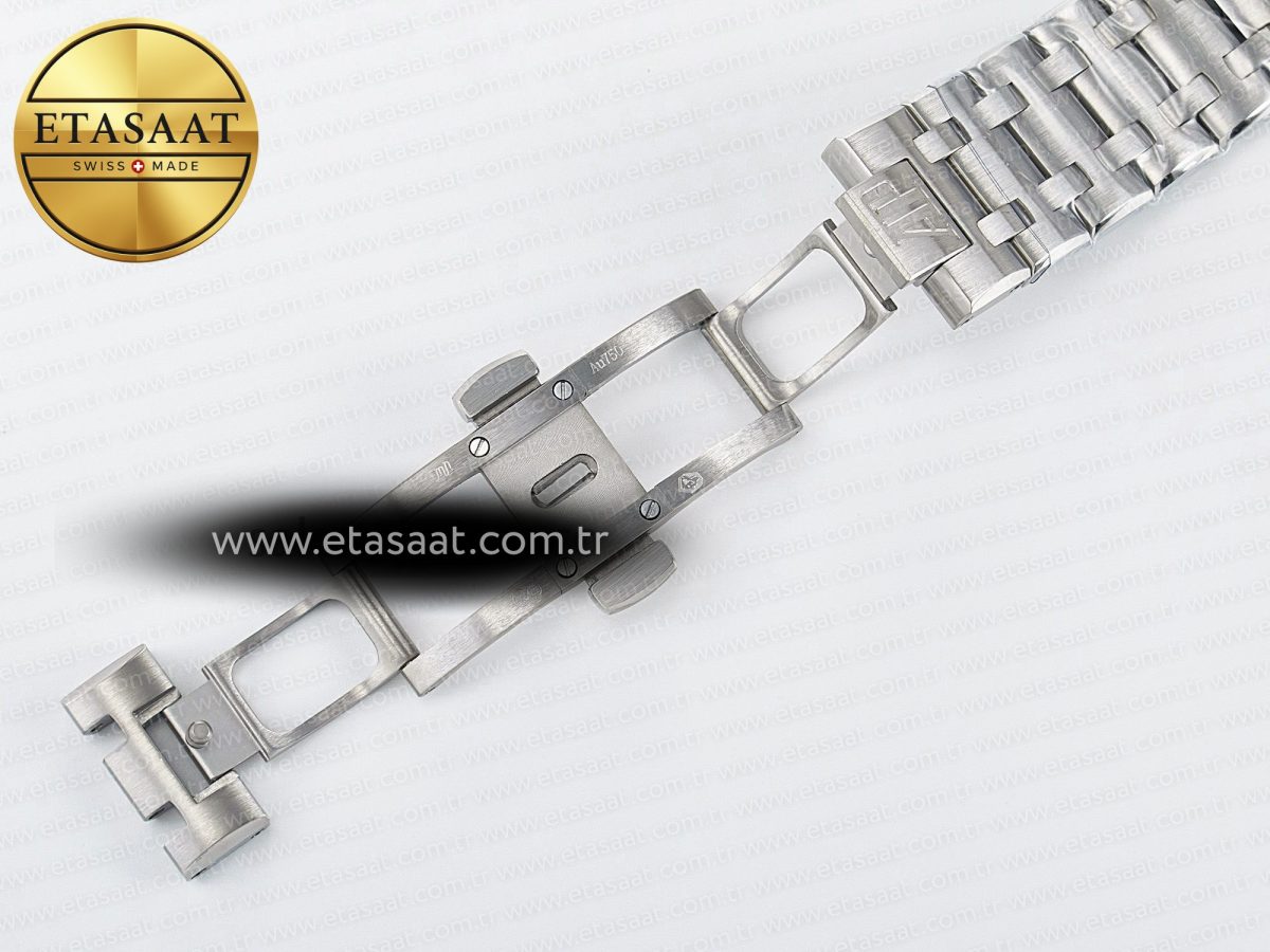 Audemars Piguet Royal Oak Offshore 42mm Panda SS TKF Best Edition White/Black Dial on SS Bracelet A7750 - Görsel 23