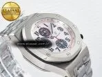 Audemars Piguet Royal Oak Offshore 42mm Panda SS TKF Best Edition White/Black Dial on SS Bracelet A7750 - Görsel 7