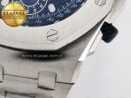 Audemars Piguet Royal Oak Offshore 42mm Re-edition SS TKF Best Edition Blue Dial on SS Bracelet A7750 - Görsel 14