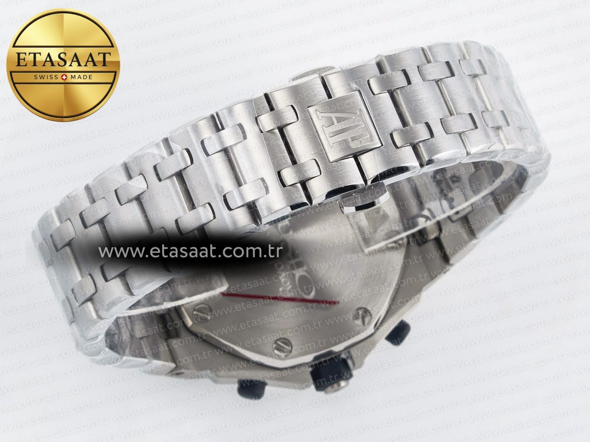 Audemars Piguet Royal Oak Offshore 42mm Re-edition SS TKF Best Edition Blue Dial on SS Bracelet A7750 - Görsel 17