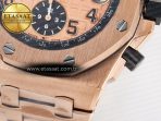 Audemars Piguet Royal Oak Offshore 42mm Best Edition RG Dial on RG Bracelet A7750 - Görsel 15