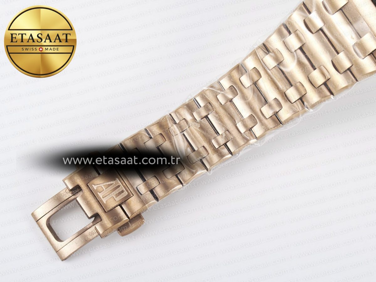 Audemars Piguet Royal Oak Offshore 42mm Best Edition RG Dial on RG Bracelet A7750 - Görsel 26