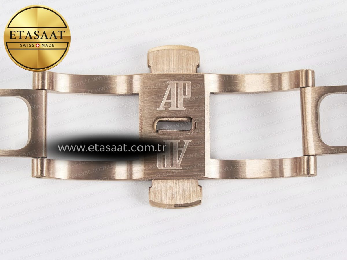 Audemars Piguet Royal Oak Offshore 42mm Best Edition RG Dial on RG Bracelet A7750 - Görsel 29