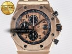 Audemars Piguet Royal Oak Offshore 42mm Best Edition RG Dial on RG Bracelet A7750 - Görsel 4