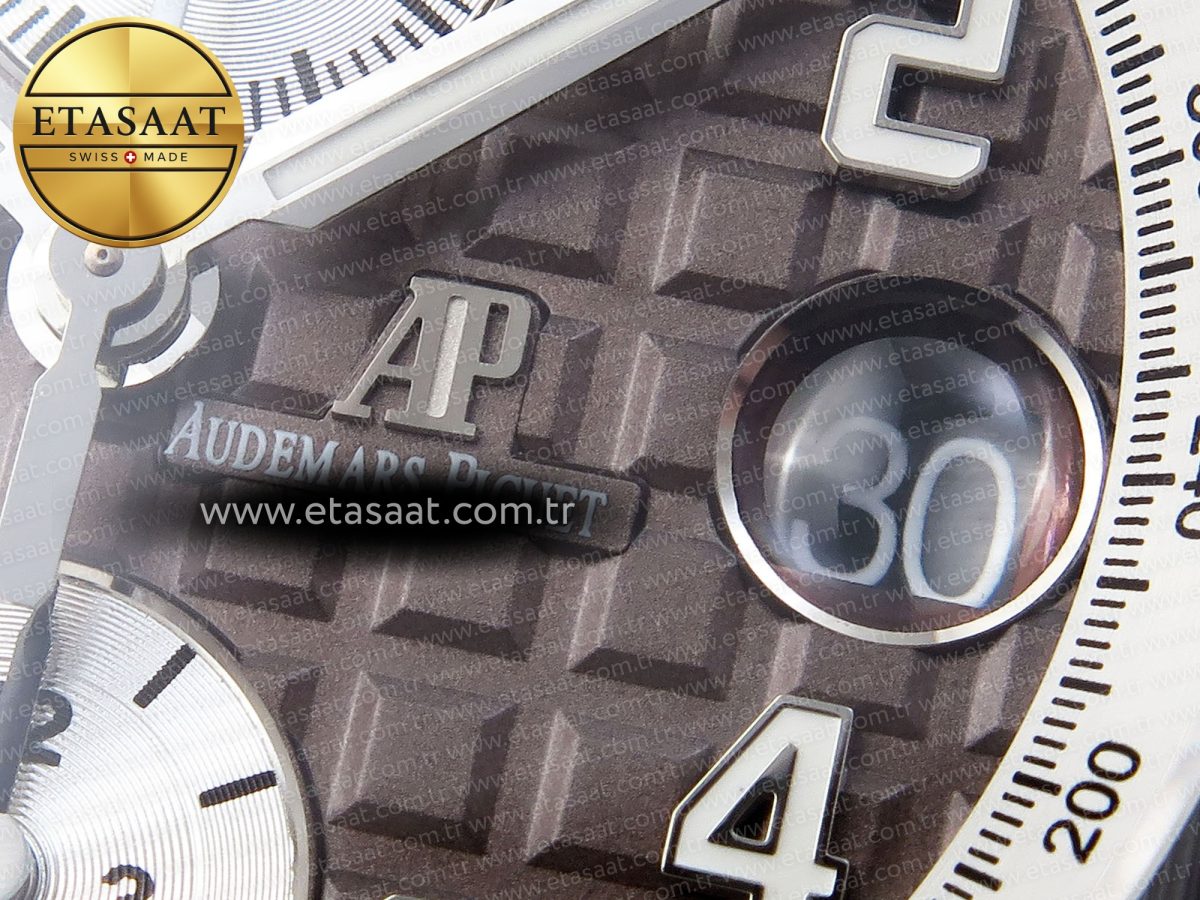 Audemars Piguet Royal Oak Offshore Ceramic Bezel Grey Dial - Görsel 11