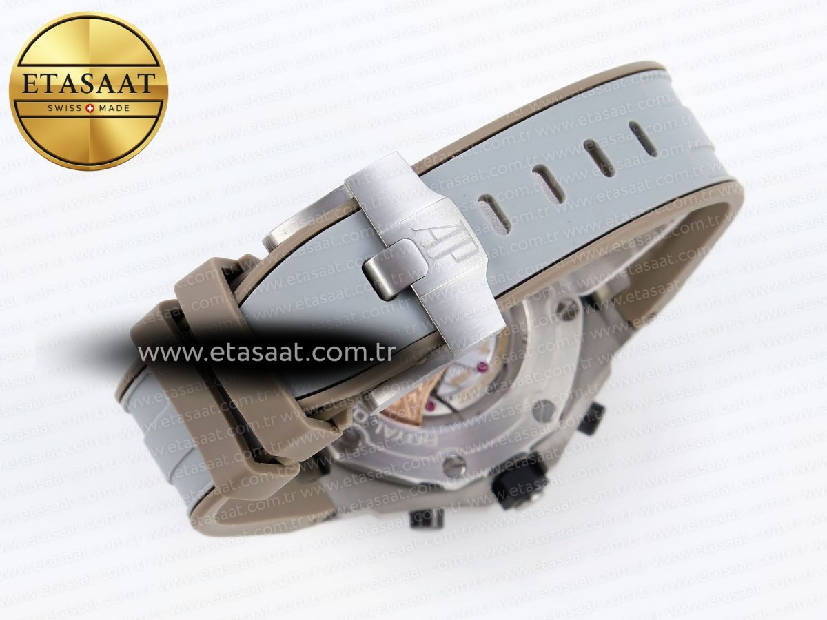 Audemars Piguet Royal Oak Offshore Ceramic Bezel Grey Dial - Görsel 17