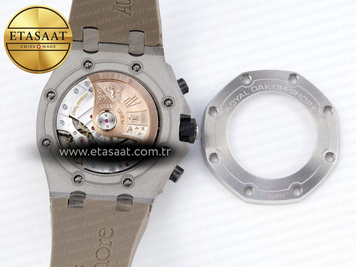 Audemars Piguet Royal Oak Offshore Ceramic Bezel Grey Dial - Görsel 19