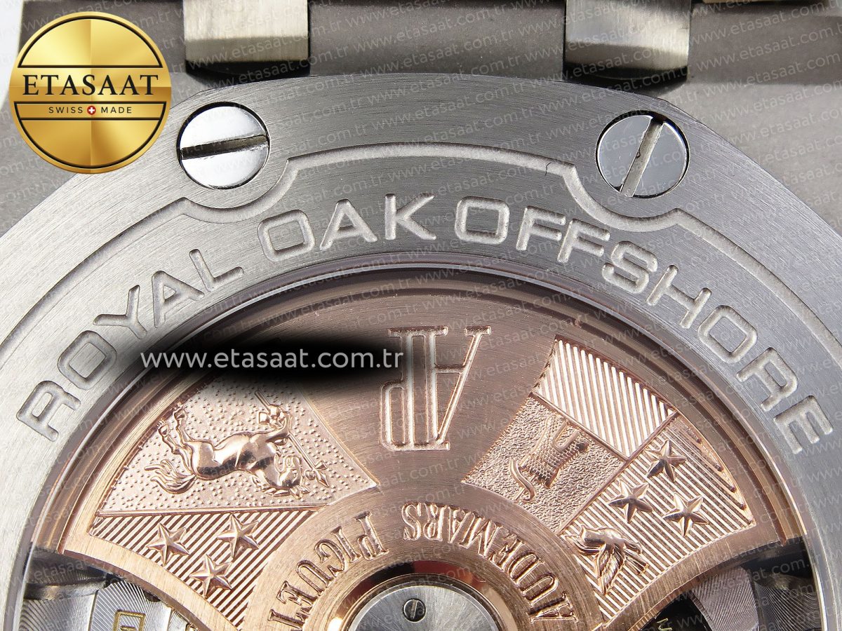 Audemars Piguet Royal Oak Offshore Ceramic Bezel Grey Dial - Görsel 22