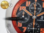 Audemars Piguet Royal Oak Offshore 42mm Volcano TKF Best Edition Black Dial on Black Leather Strap A7750 - Görsel 10