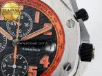Audemars Piguet Royal Oak Offshore 42mm Volcano TKF Best Edition Black Dial on Black Leather Strap A7750 - Görsel 12