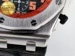 Audemars Piguet Royal Oak Offshore 42mm Volcano TKF Best Edition Black Dial on Black Leather Strap A7750 - Görsel 14