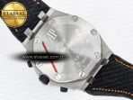 Audemars Piguet Royal Oak Offshore 42mm Volcano TKF Best Edition Black Dial on Black Leather Strap A7750 - Görsel 18