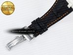 Audemars Piguet Royal Oak Offshore 42mm Volcano TKF Best Edition Black Dial on Black Leather Strap A7750 - Görsel 20