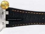 Audemars Piguet Royal Oak Offshore 42mm Volcano TKF Best Edition Black Dial on Black Leather Strap A7750 - Görsel 21