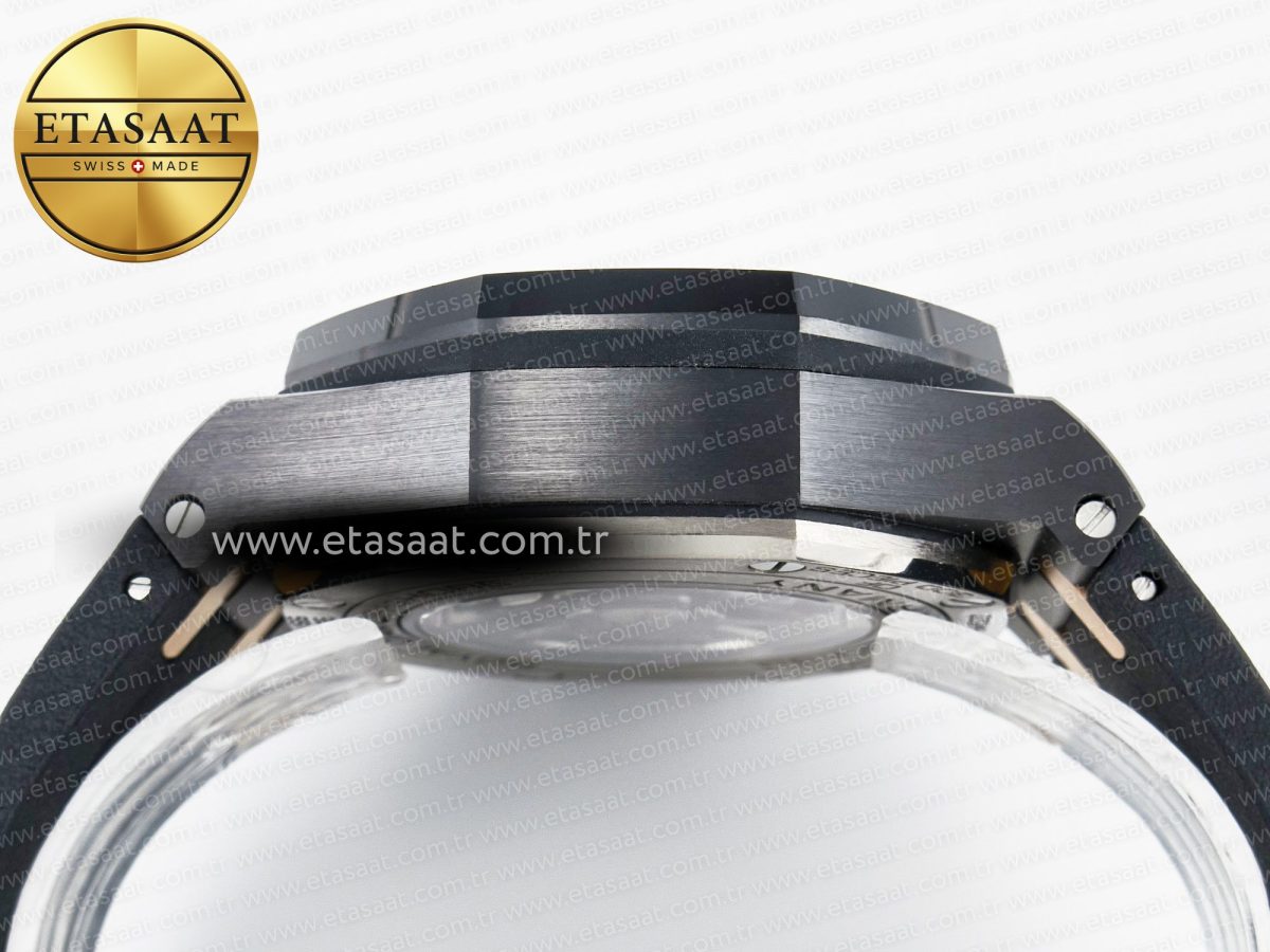 Audemars Piguet Royal Oak Offshore 44mm Black Ceramic RG TKF 1:1 Best Edition Gray Dial on Black Rubber Strap A3126 - Görsel 15
