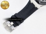 Audemars Piguet Royal Oak Offshore 44mm Black Ceramic SS TKF 1:1 Best Edition Black/White Dial on Black Rubber Strap A3126 - Görsel 24