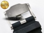 Audemars Piguet Royal Oak Offshore 44mm Black Ceramic SS TKF 1:1 Best Edition Black/White Dial on Black Rubber Strap A3126 - Görsel 26