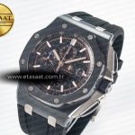 Audemars Piguet Royal Oak Offshore 44mm Black Ceramic Best Edition Black Dial on Black Rubber A3126