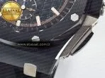 Audemars Piguet Royal Oak Offshore 44mm Black Ceramic Best Edition Black Dial on Black Rubber A3126 - Görsel 15