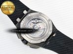 Audemars Piguet Royal Oak Offshore 44mm Black Ceramic Best Edition Black Dial on Black Rubber A3126 - Görsel 19