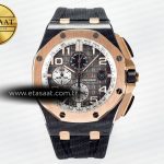 Audemars Piguet Royal Oak Offshore Gri Kadran RG A3126 Eta Saat - Görsel 3 - 1:1 Süper Klon Saat