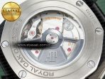 Audemars Piguet Royal Oak Offshore 44mm Black Ceramic TKF 1:1 Best Edition Green Dial on Green Rubber Strap A3126 - Görsel 19
