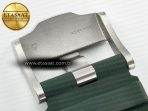 Audemars Piguet Royal Oak Offshore 44mm Black Ceramic TKF 1:1 Best Edition Green Dial on Green Rubber Strap A3126 - Görsel 28