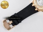 Audemars Piguet Royal Oak Offshore 44mm RG TKF 1:1 Best Edition Gray Dial on Black Rubber Strap A3126 - Görsel 25