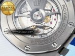 Audemars Piguet Royal Oak Offshore 44mm SS TKF 1:1 Best Edition Blue Dial on Blue Camou Rubber Strap A3126 - Görsel 21