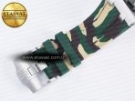 Audemars Piguet Royal Oak Offshore 44mm Best Edition Cream Dial on Green Camou Rubber Strap A3126 - Görsel 26