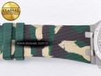 Audemars Piguet Royal Oak Offshore 44mm Best Edition Cream Dial on Green Camou Rubber Strap A3126 - Görsel 30