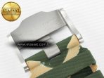 Audemars Piguet Royal Oak Offshore 44mm SS TKF 1:1 Best Edition Green Dial on Green Camou Rubber Strap A3126 - Görsel 28