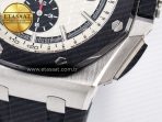 Audemars Piguet Royal Oak Offshore 44mm Best Edition White Dial on Black Rubber Strap A3126 - Görsel 15