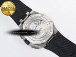 Audemars Piguet Royal Oak Offshore 44mm Best Edition White Dial on Black Rubber Strap A3126 - Görsel 19