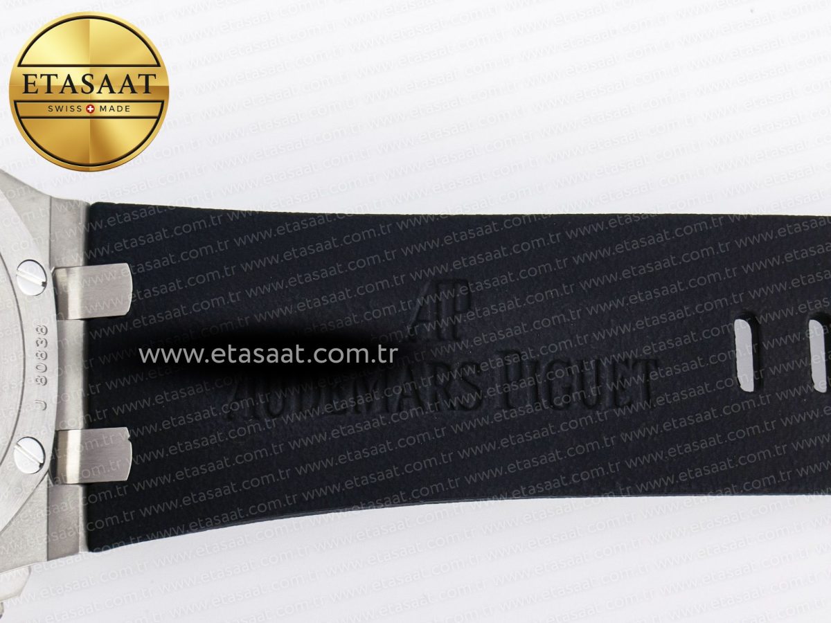 Audemars Piguet Royal Oak Offshore 44mm Best Edition White Dial on Black Rubber Strap A3126 - Görsel 29
