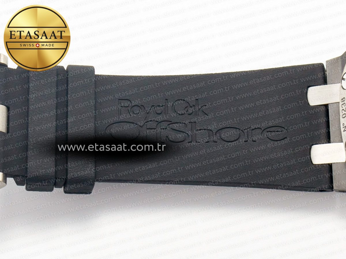 Audemars Piguet Royal Oak Offshore Diver 15707 Black Ceramic ZF 1:1 Best Edition SA3120 Super Clone - Görsel 24