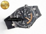 Audemars Piguet Royal Oak Offshore Diver 15707 Black Ceramic ZF 1:1 Best Edition SA3120 Super Clone - Görsel 8