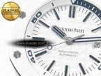 Audemars Piguet Royal Oak Offshore Diver 15707 White Ceramic ZF 1:1 Best Edition SA3120 Super Clone - Görsel 10