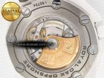 Audemars Piguet Royal Oak Offshore Diver 15707 White Ceramic ZF 1:1 Best Edition SA3120 Super Clone - Görsel 20