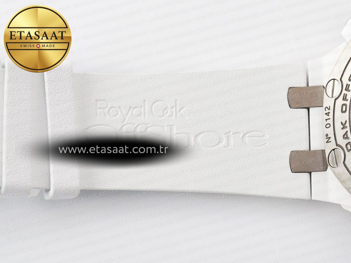 Audemars Piguet Royal Oak Offshore Diver 15707 White Ceramic ZF 1:1 Best Edition SA3120 Super Clone - Görsel 26