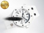 Audemars Piguet Royal Oak Offshore Diver 15707 White Ceramic ZF 1:1 Best Edition SA3120 Super Clone - Görsel 8