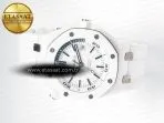 Audemars Piguet Royal Oak Offshore Diver 15707 White Ceramic ZF 1:1 Best Edition SA3120 Super Clone - Görsel 9
