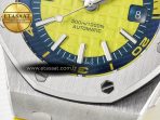 Audemars Piguet Royal Oak Offshore Diver Forged Carbon IPF Best Edition on Rubber Strap MIYOTA 9019 - Görsel 12