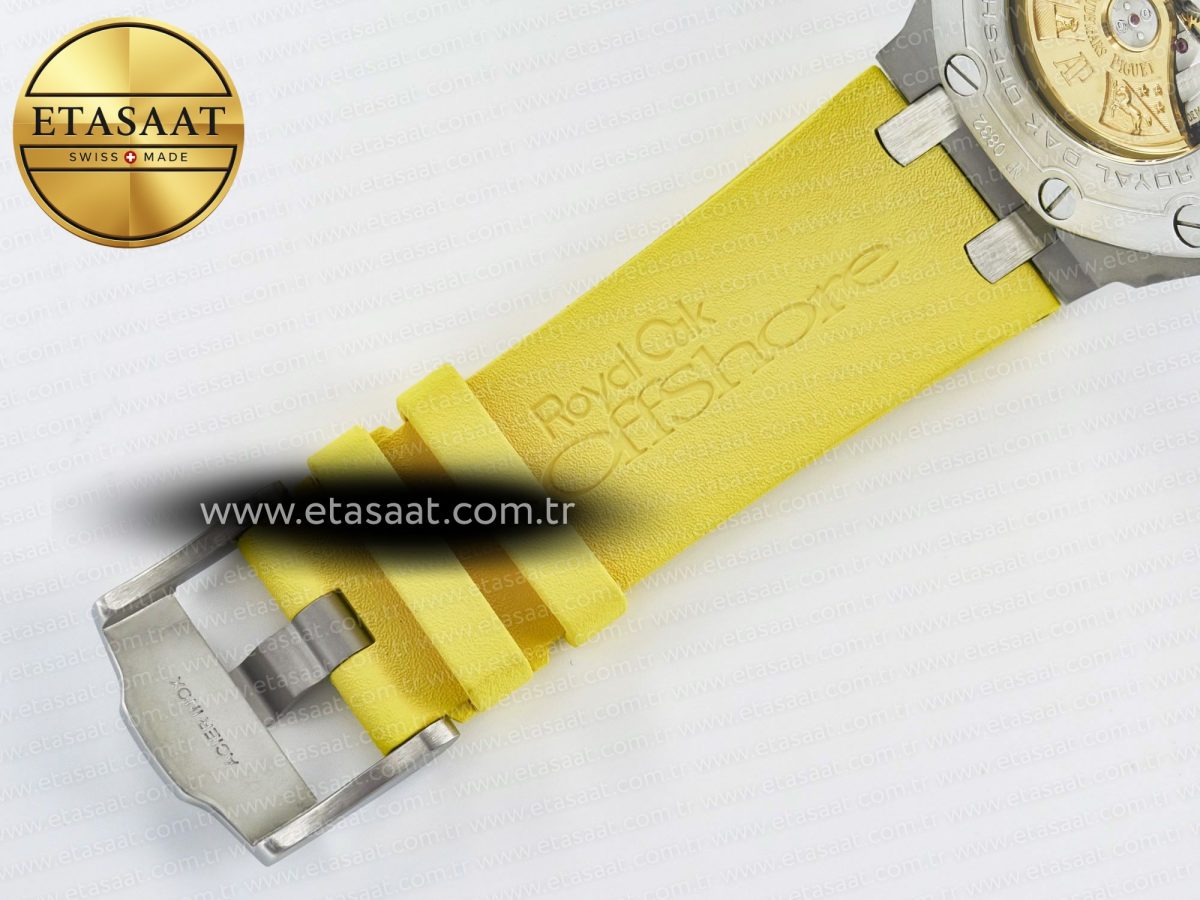 Audemars Piguet Royal Oak Offshore Diver Forged Carbon IPF Best Edition on Rubber Strap MIYOTA 9019 - Görsel 26