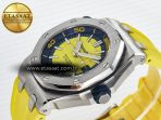 Audemars Piguet Royal Oak Offshore Diver Forged Carbon IPF Best Edition on Rubber Strap MIYOTA 9019 - Görsel 6