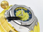 Audemars Piguet Royal Oak Offshore Diver Forged Carbon IPF Best Edition on Rubber Strap MIYOTA 9019 - Görsel 7